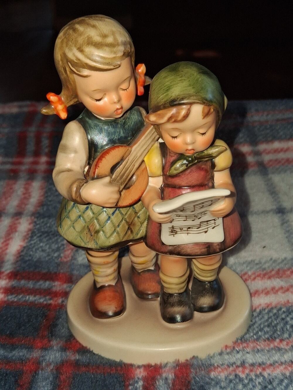 Hummel Figurine CLOSE HARMONY HUM 336 TMK4 Goebel Germany GIRLS SINGING 1955